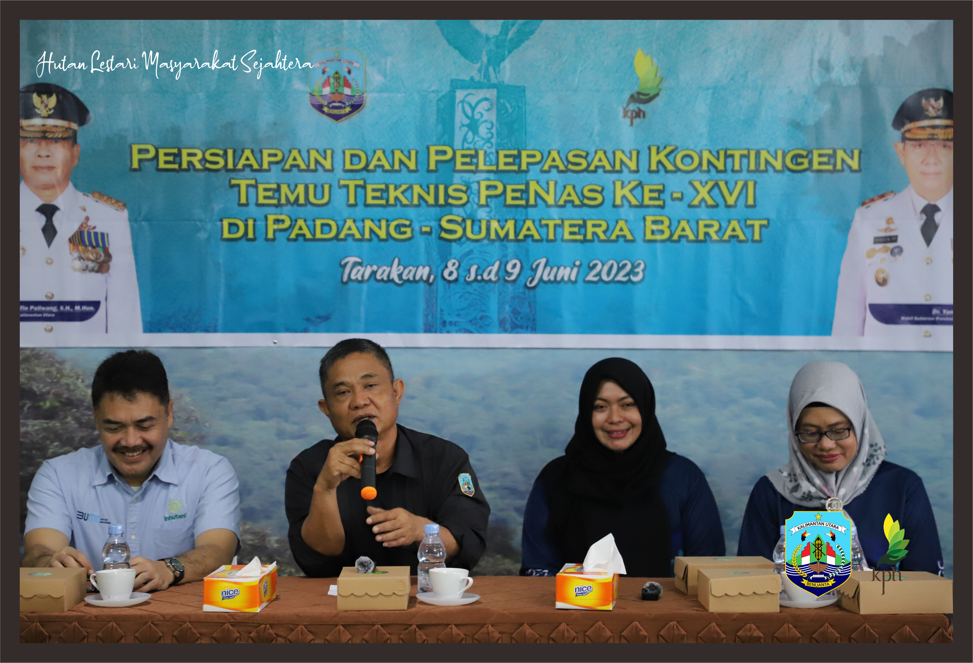 PENAS  VI Padang Sumatera Barat, UPTD KPH Bulungan Siap Bergabung